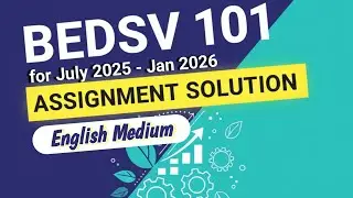 BEDSV 101 Value Education Solved Assignment 2025&ndash;26 | IGNOU Bedsv 101 Assignment Solution in English