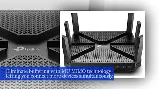TP-Link AC4000 Smart WiFi Router - Tri Band Router, MU-MIMO, VPN Server, Advanced Security