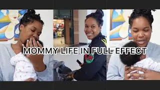 VLOG!!! FIRST TIME MOM, BREASTFEEDING STRUGGLES, BABY FIRST TIME AT THE MALL
