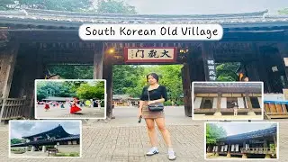 KOREA VLOG 🇰🇷| Korean Traditional Village | Korean Old Village | Amie in Korea