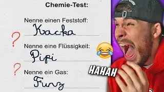 Die LUSTIGSTEN Schülerantworten in TESTS