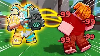 Lucky Block But It's FORTUNA KIT + MASS HAMMER! (Roblox Bedwars)