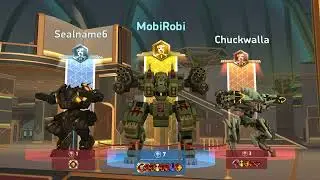 Fight in full | Mech Arena: Bastion Minigun 12 Rampage | Atlas Foyer Tournament Free-For-All