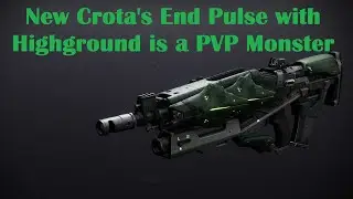 NEW Oversoul Edict (Crota's Legendary Pulse PVP Weapon Review) | Destiny 2: Season of the Witch