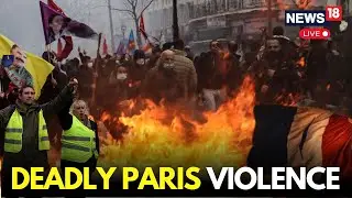 LIVE: Paris Locked Down Amid Explosive &lsquo;Block Everything&rsquo; Protests | Macron Faces Fury | Paris Burns