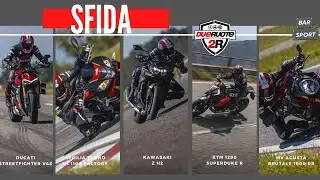 SFIDA hypernaked 2020: Aprilia, Ducati, Kawasaki, KTM, MV Agusta. Strada e pista, chi è la migliore?