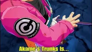 #DBFZ AKAME&rsquo;s TRUNKS IS SCARY&hellip;