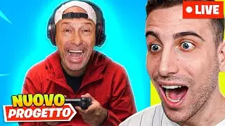 ANNUNCIO IMPORTANTE con papà GIGI... (giochiamo anche a Fortnite)
