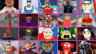 EPIC SCHOOL ESCAPE, Escape Papa Pizza's, MR. STINKY'S PRISON,Team Dentist,Tim Farm,ROBLOX JUMPSCARES