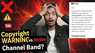 YouTube Copyright Policy 2026 | Copyright Claim vs Copyright Strike | Channel Band Kab Hota Hai?