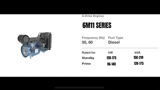 Baudouin 6m11 series diesel engine 0-110% immersive test 6m11g100 6m11g120 6m11g135 g150 g160 g165