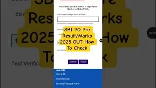 SBI PO Result 2025 OUT 🔵 How To Check SBI PO Prelims Result 2025 ?SBI PO Pre Result 2025 Kaise Dekhe