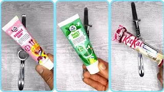 Unique Taste Test: Crushing KitKat, Toothpaste BUBBLE GUM, and Sweet Mint!?