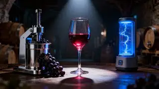 I Made World-Class Red Wine... With a Juicer & Ozone. (This is My Secret Method)