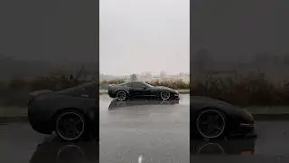 C5 Corvette with headers and a mean cam