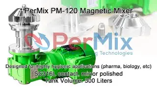 PerMix Magnetic Sanitary Mixers   Industrial Mixers