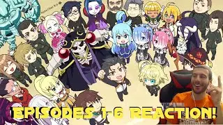 It's A Mess! Isekai Quartet - Eps. 1-6 Reaction!