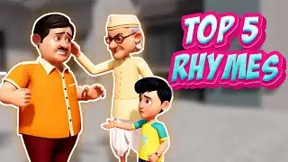 Top 5 Hindi Nursery Rhymes | TMKOC Hindi Rhymes | #tmkochindirhymes