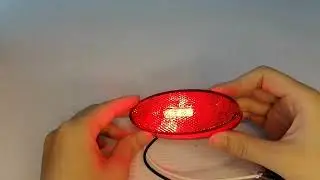 CONVEX Lights 4.2&rdquo; Oval LED Marker Light with Reflex Lens