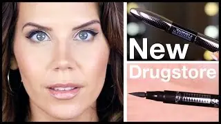 L'OREAL SUPERSTAR Mascara & Eyeliner | FIRST IMPRESSIONS