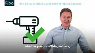 How to Attach Mounted Items to Fibo Wall Panels