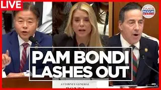 BONDI EPSTEIN HEARING LIVE | Pam Bondi Clashes With Democrats in Combative Testimony | World News