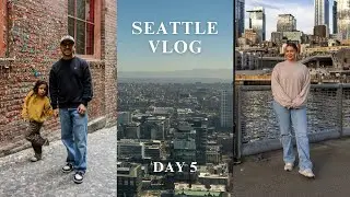 Family trip to Seattle vlog 🌲 | Day 5  (Thrifting, Tribute Seattle, and more great food)