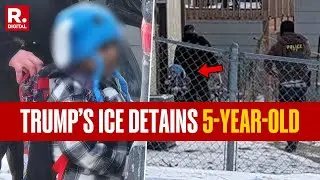 Trump-Led ICE Agents Detain 5-Year-Old Child With His Father Amid Raging Protests | Minnesota