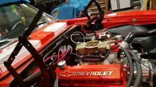 Orange 69 Camaro part 1 Holley Stealth
