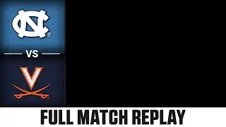Virginia vs. North Carolina Full Match Replay |  2025-26 ACC Men&rsquo;s Soccer