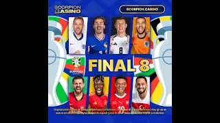EURO 2024 Quarter-Finals: Bet Now at Scorpion Casino