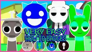 Roblox - Update - How to get 4 Badges in Sprunki RP 3D Morphs [REVERSE UPDATE!]
