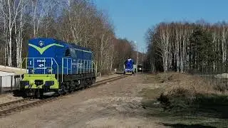 Piękna SM31-088 wyjeżdża luzem z bazy paliw po wepchaniu cystern a za nią Koziołek