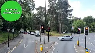 National Express Coventry 12X Full Route Journey Visual- Coventry to Uni of Warwick | YX68USE 6956