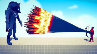 GIANT WEREWOLF vs EVERY GOD - Totally Accurate Battle Simulator TABS