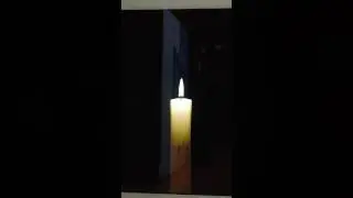 Roman Wax candle