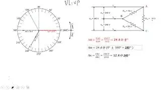 Unbalanced Delta Resistive Load