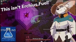 Searching For Fuel At Erchius Mining Facility | Starbound Frackin' Universe