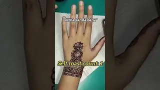 Stay Tuned for sissy's attempt (spoiler: she set the bar in hell) #henna #mehndi #wishsartistry #fyp