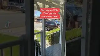 Texting my wife she is gone come over now |TikTok compilation prank 😂