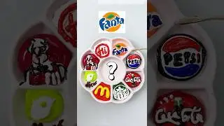 How many do you know?🎨Logos 04｜MIxing Color｜Satisfying ｜Art | Paint Mixing | ASMR Art
