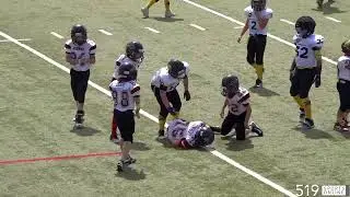 OSFL Playoffs (Under 10) - Waterloo Jr. Warriors vs Brantford Bisons