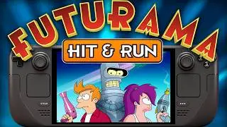 Futurama Hit & Run Steam Deck: PC Mod Handheld Gameplay