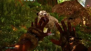White lion wants to attack people - farcry primal 🔥
