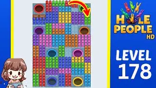 Hole People Level 178 Solution Walkthrough