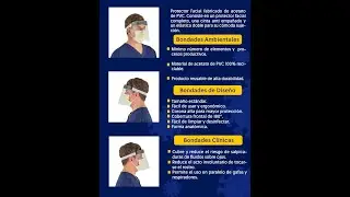 PROTECTOR FACIAL DE ACETATO DE PVC