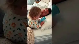 Baby wakes Dad up with a Hillarious Prank 😂 #shorts #sora2 #dadjokes #baby #dad