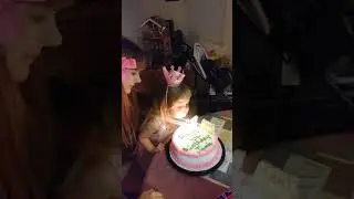 My daughter Jamie Taylor Good's 4th birthday my family singing happy birthday to Jamie