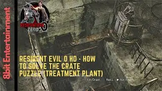 Resident Evil 0 HD water tank - Crate Puzzle (Treatment Plant)