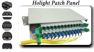 📦 Fiber Optic Patch Panel &ndash; Organized. Scalable. Reliable.